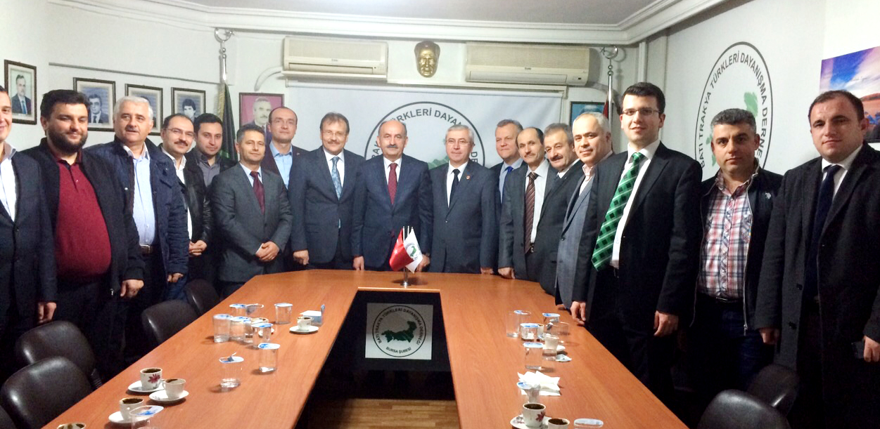 BTTDD Bursa Şubesi, Sağlık Bakanı Müezzinoğlu'nu Konuk Etti